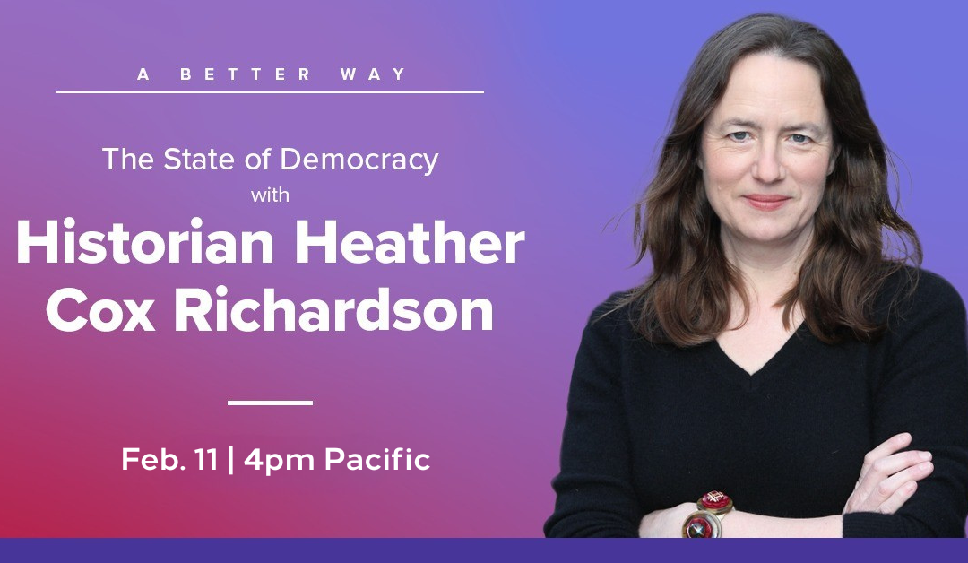 An Evening with Historian Heather Cox Richardson